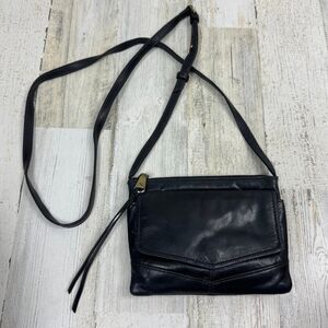 Hobo Women's Hobo Amble Black Vintage Leather Crossbody